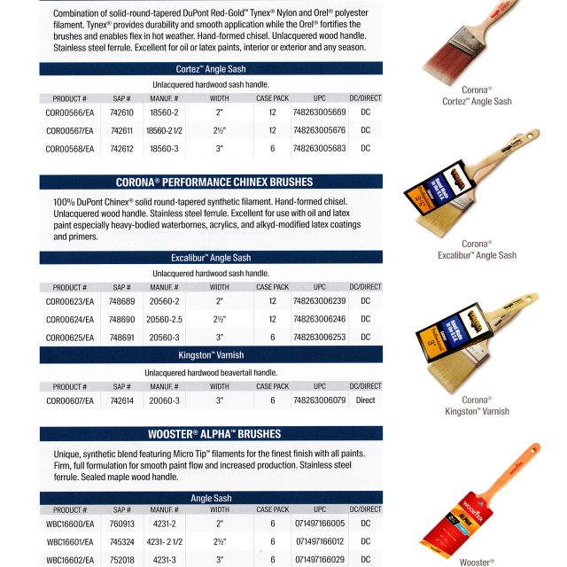 CORONA®Brushes