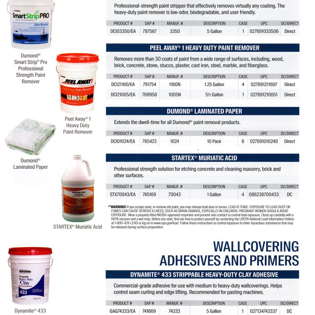 SURFACE TREATMENTS